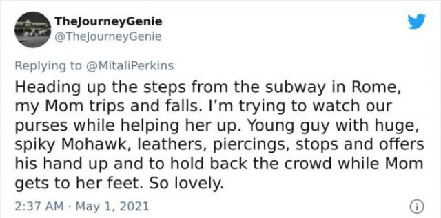 Unexpected Wholesomeness From Strangers (50 pics)