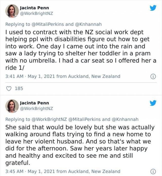 Unexpected Wholesomeness From Strangers (50 pics)