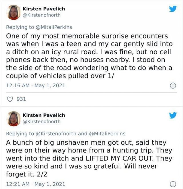 Unexpected Wholesomeness From Strangers (50 pics)