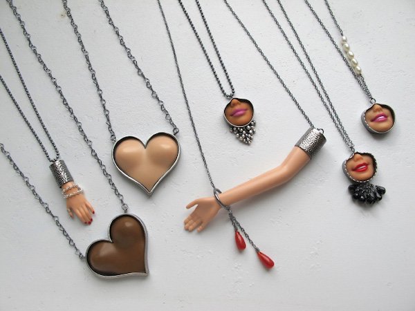 Barbie Parts Jewelry (28 pics)