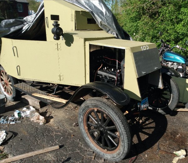 From Nothing To A WW1 Armored Vehicle (27 pics)