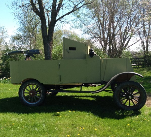 From Nothing To A WW1 Armored Vehicle (27 pics)