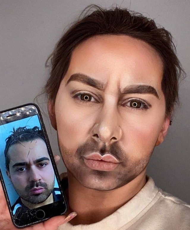 British Makeup Artist Can Turn Herself Into Any Celebrity (23 pics)