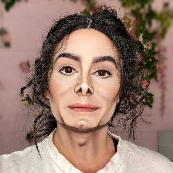 British Makeup Artist Can Turn Herself Into Any Celebrity (23 pics)