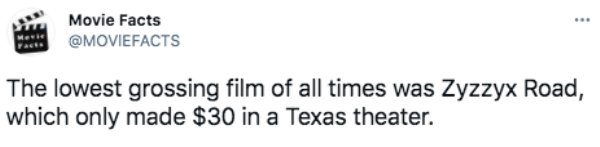 Movie Facts (29 pics)