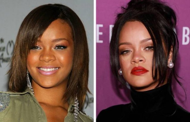 Modern Pop Singers: Then And Now (17 pics)