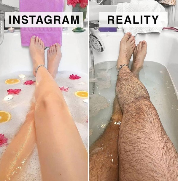 Woman Mocks Ideal Instagram Photos (30 pics)