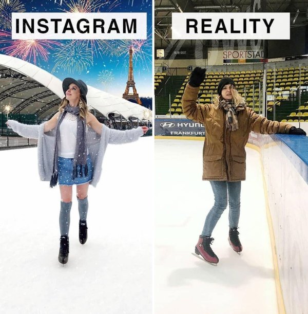 Woman Mocks Ideal Instagram Photos (30 pics)