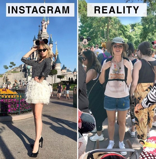 Woman Mocks Ideal Instagram Photos (30 pics)