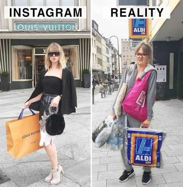 Woman Mocks Ideal Instagram Photos (30 pics)