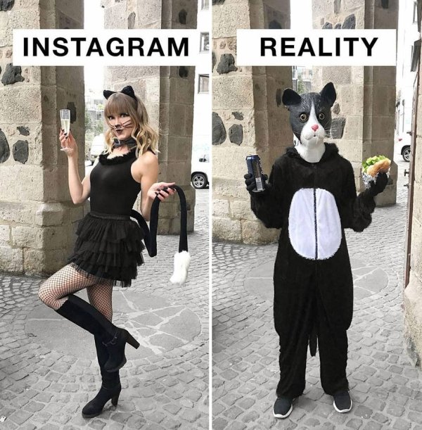 Woman Mocks Ideal Instagram Photos (30 pics)