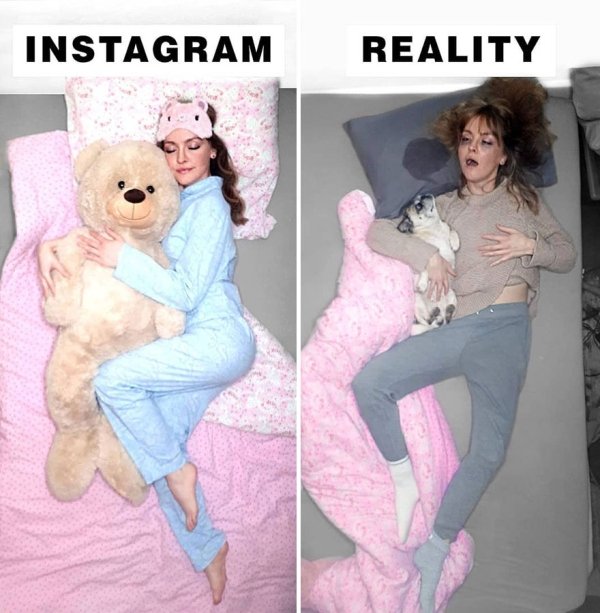 Woman Mocks Ideal Instagram Photos (30 pics)