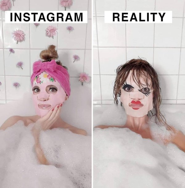 Woman Mocks Ideal Instagram Photos (30 pics)