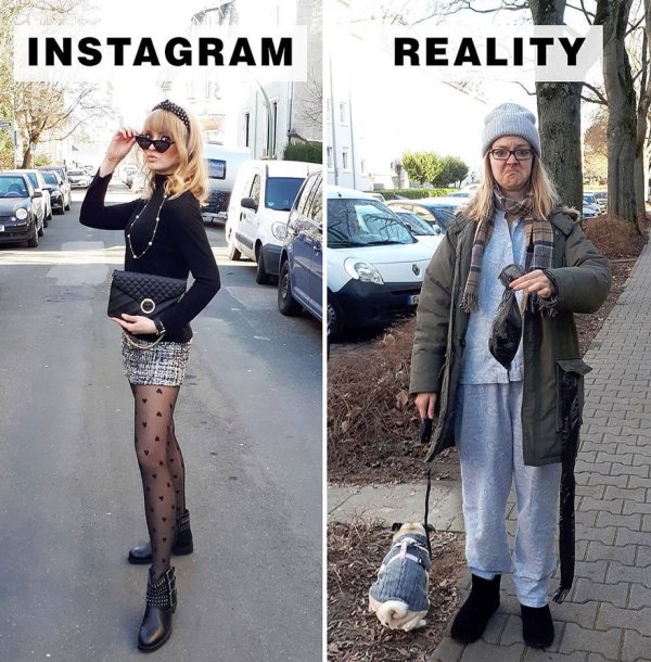 Woman Mocks Ideal Instagram Photos (30 pics)