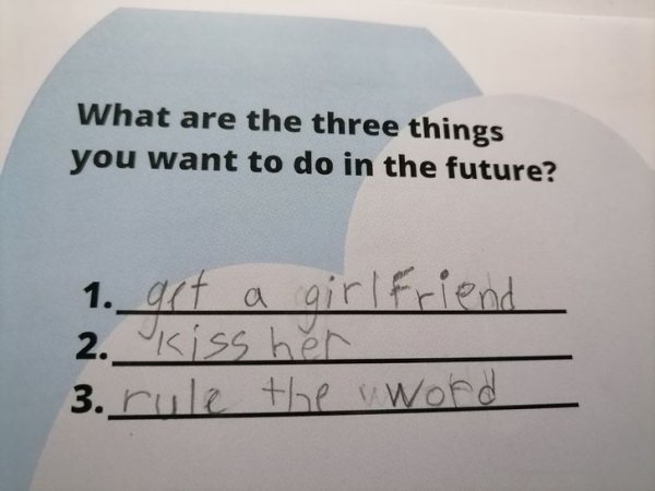 Kids Answer Test Questions (20 pics)