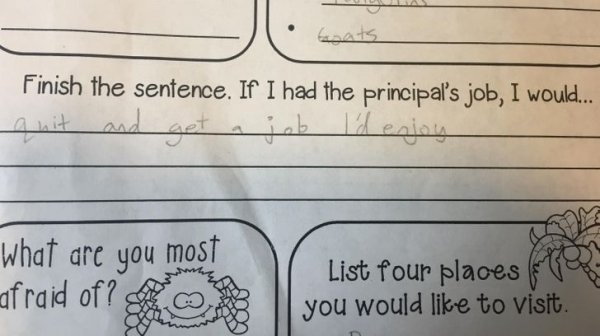 Kids Answer Test Questions (20 pics)