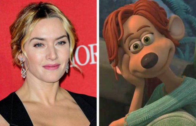 Celebrity Cartoon Voices (20 pics)