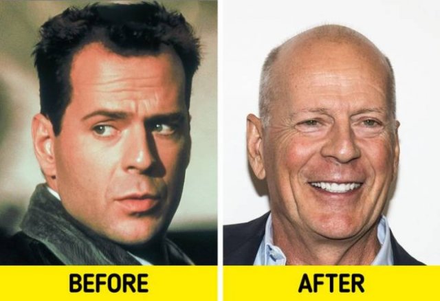Action Movies Actors: Then And Now (12 pics)