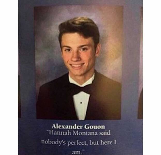 Funny High School Yearbook Quotes (23 pics)