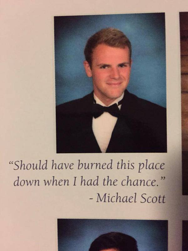 Funny High School Yearbook Quotes 23 Pics