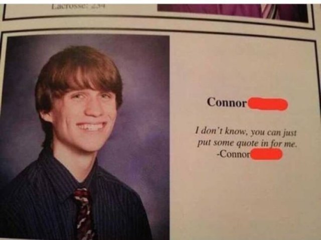 Funny High School Yearbook Quotes (23 pics)