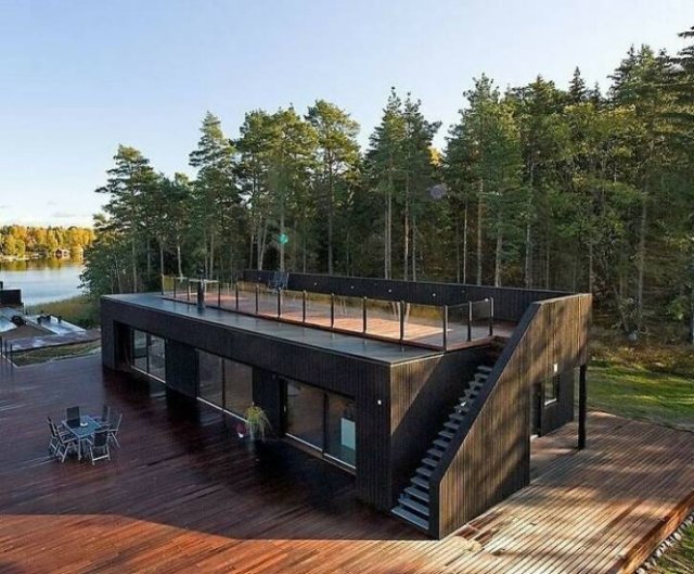 Recycled Shipping Containers Were Turned Into Houses (30 pics)