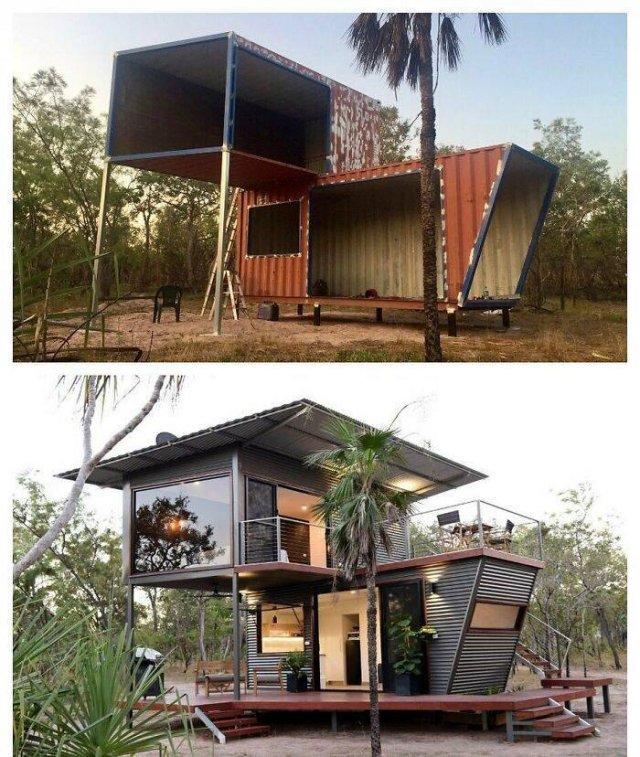 Recycled Shipping Containers Were Turned Into Houses (30 pics)