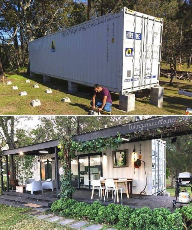 Recycled Shipping Containers Were Turned Into Houses (30 pics)