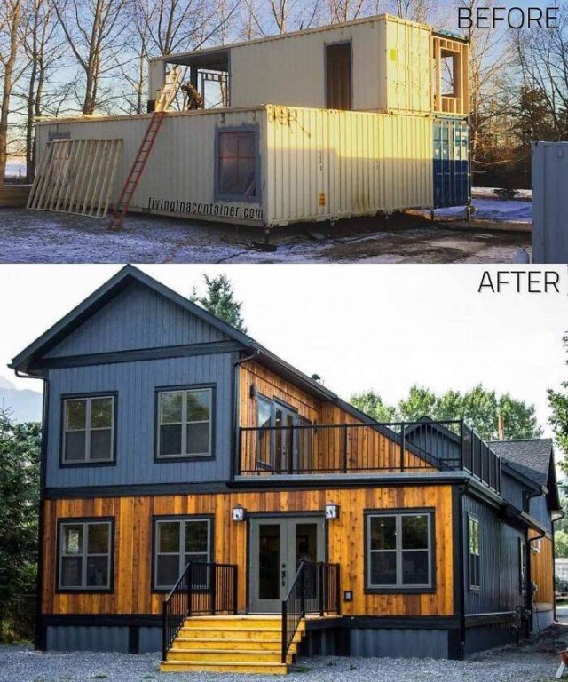 Recycled Shipping Containers Were Turned Into Houses (30 pics)