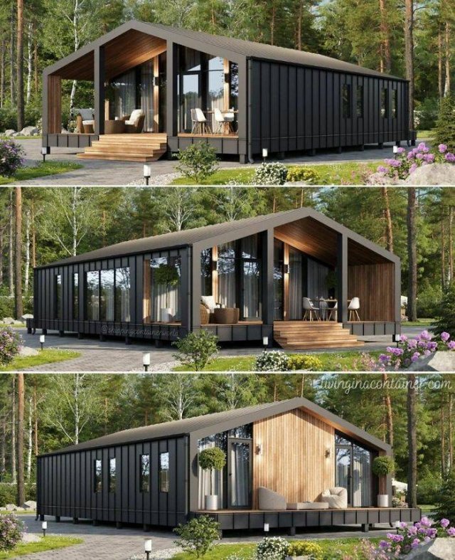 Recycled Shipping Containers Were Turned Into Houses (30 pics)