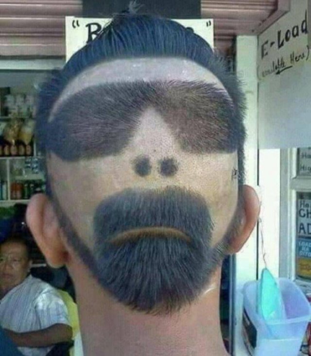 Weird Haircuts 49 Pics