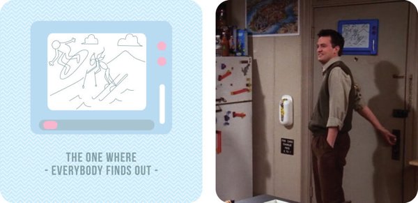 'Friends' Series Secret Messages (55 pics)