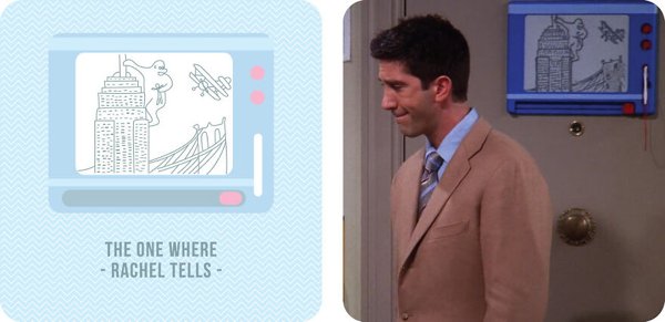 'Friends' Series Secret Messages (55 pics)