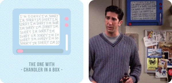 'Friends' Series Secret Messages (55 pics)