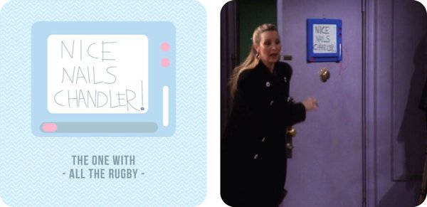 'Friends' Series Secret Messages (55 pics)