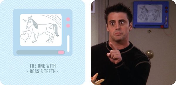 'Friends' Series Secret Messages (55 pics)