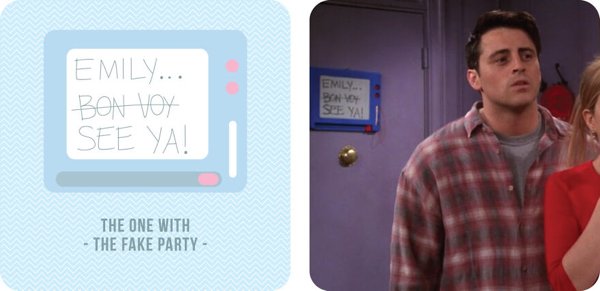 'Friends' Series Secret Messages (55 pics)