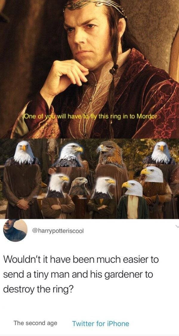 LOTR Memes (27 pics)