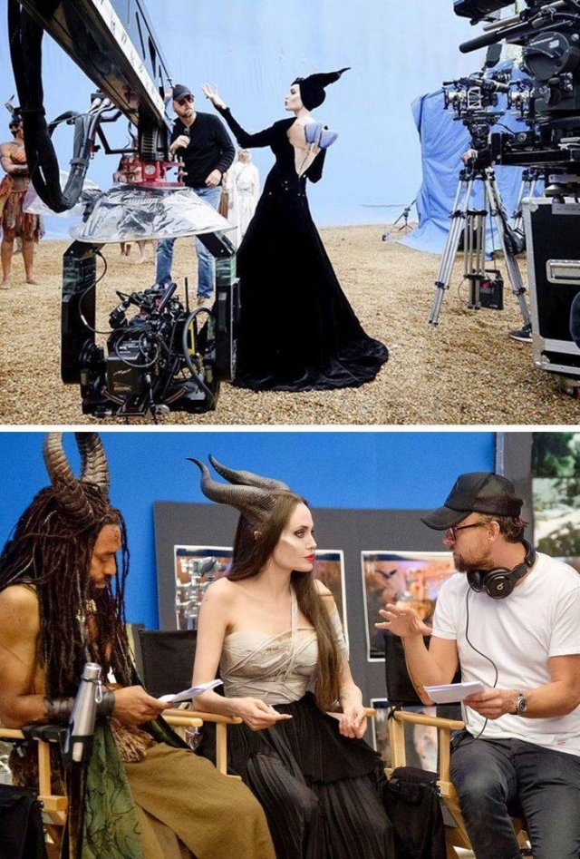Behind The Scenes Of Popular Movies (21 pics)