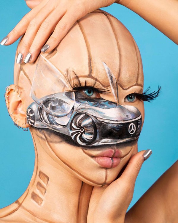 Amazing Face And Body Art (30 pics)