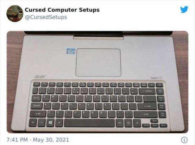 Cursed Computer Setups (29 pics)