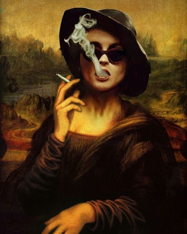 Classic Paintings And Modern Art Mashups (36 pics)