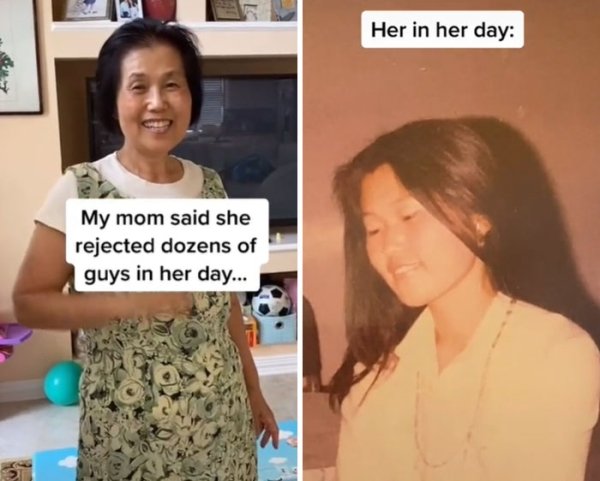 Children Show The Great Old Photos Of Their Parents (30 pics)