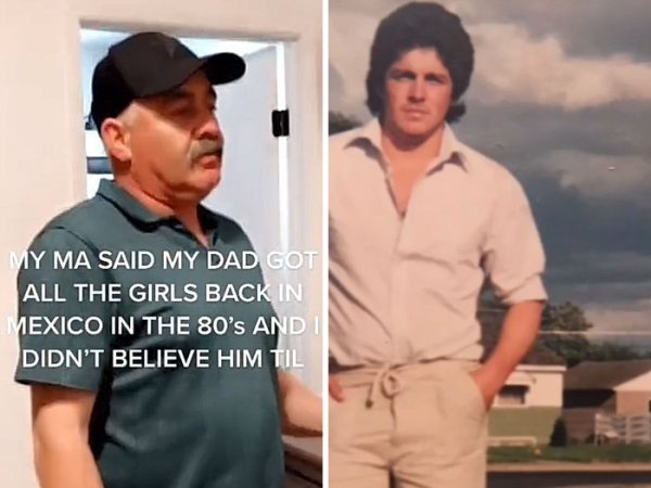 Children Show The Great Old Photos Of Their Parents (30 pics)