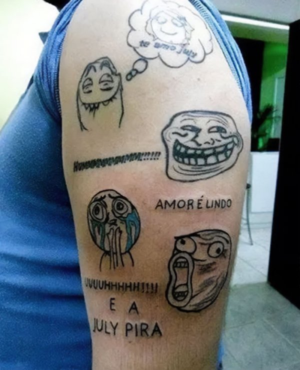 Memes Tattoos (27 pics)