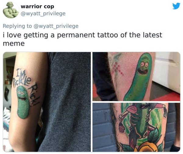 Memes Tattoos (27 pics)