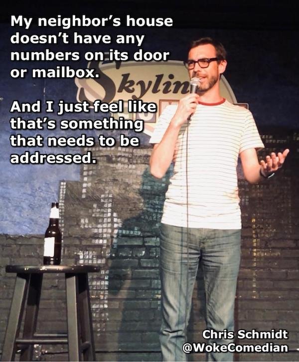 Standup Jokes (16 pics)