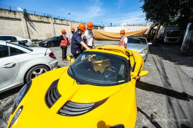 Smuggled Luxury Cars Were Publicly Destroyed By Philippines Government (15 pics)