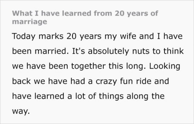Marriage Lessons (25 pics)