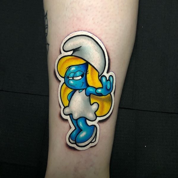 Sticker Tattoos (34 pics)